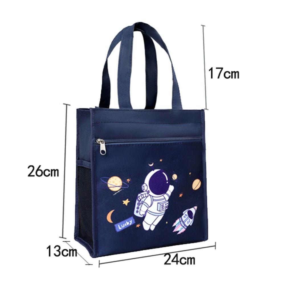 1Pcs Breakfast Organizer Insulated Thermal Bag Storage Bag Cute Cooler Warm Box Picnic Travel Cartoon Lunch Bag Kid Student