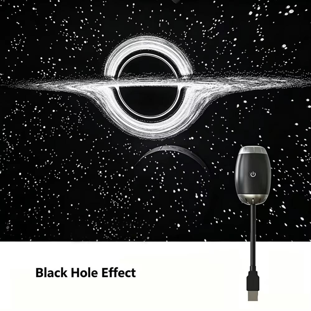 Plug and Play Car Atmosphere USB Projector Light USB Powered Starry Sky Night Light Car Roof Style C