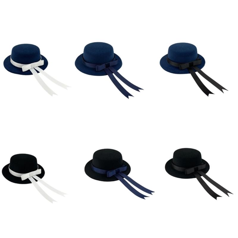 Multipurpose Soft Felt Hat Doll Clothing Accessories For Doll Costume Making Uniform Handbag Decoration Sewing Craft