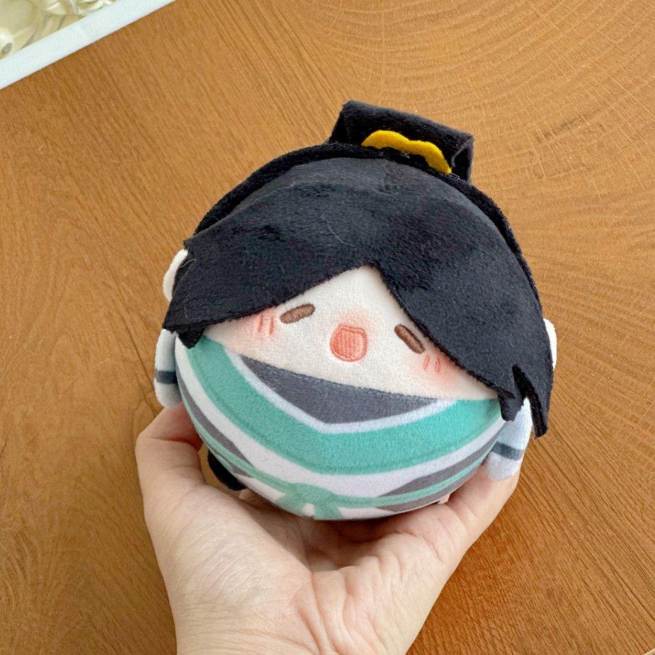 | Poupée en Peluche Mignonne Ronde en Forme d'Œuf de 10 cm, Style Jeu Valorant & Anime, Jouet en Peluche Doux, Cadeau de Collection About 10cm