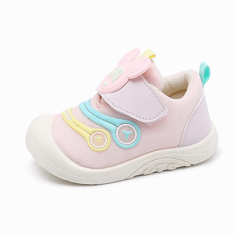 

Baby boy toddler shoes 2025 spring and summer new soft-soled net shoes baby Doudou shoes mesh breathable infant shoes 20 yards inner length 14.5cm