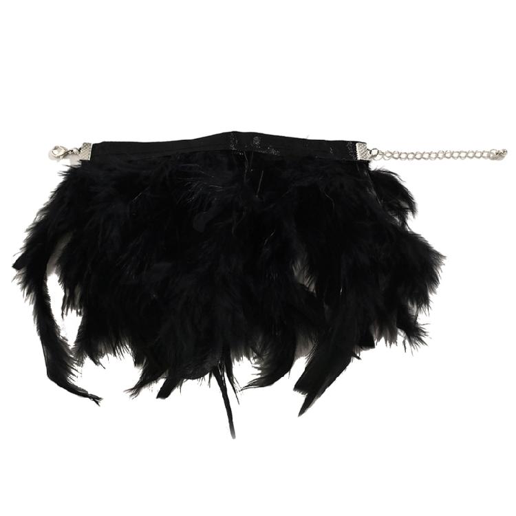 

Feather Cuff Wrist Cuff Hand Sleeve Wrap Bracelet Women Feather Hair Accessories