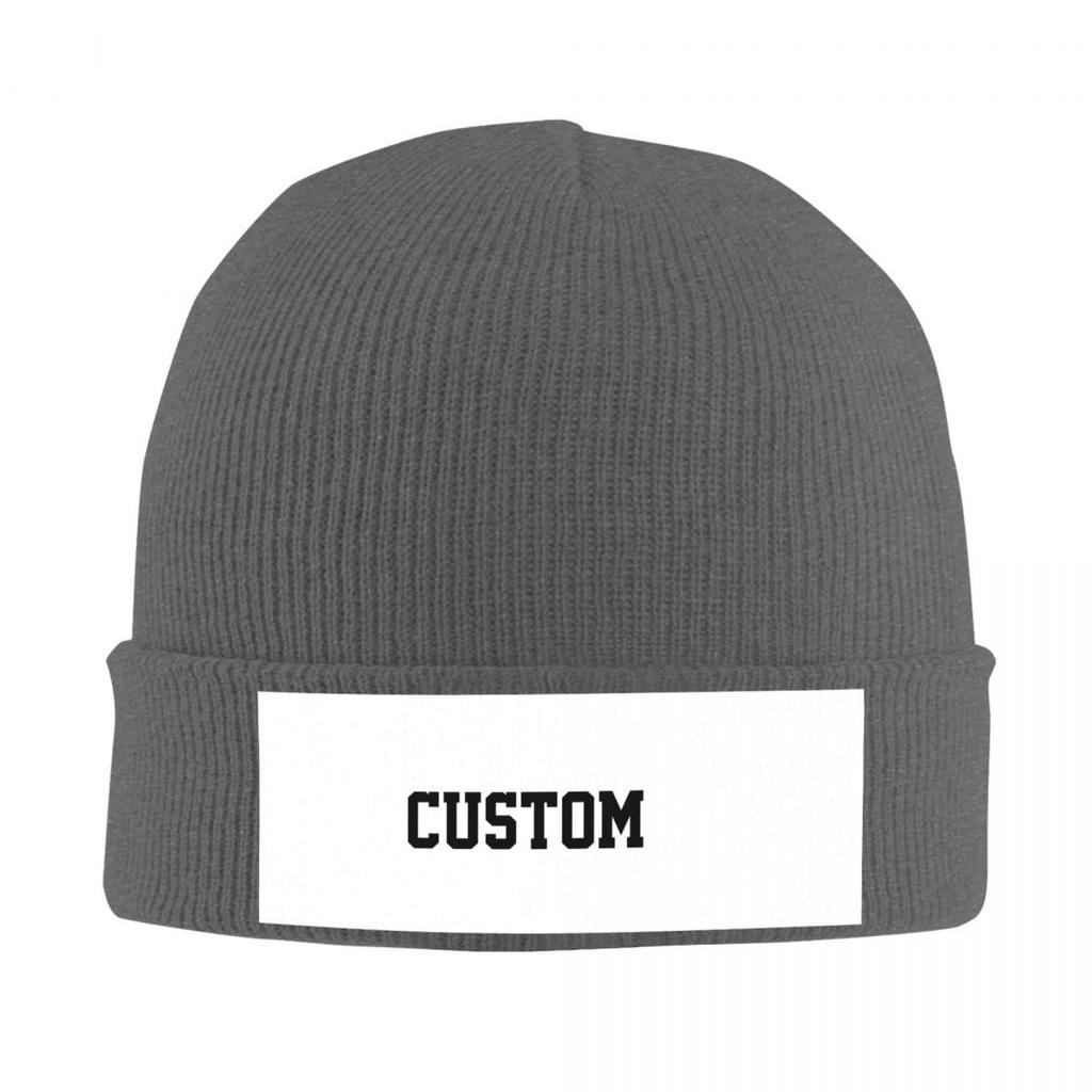 Custom Logo Knitted Caps Women's Men's Beanie Autumn Winter Hats Warm Caps