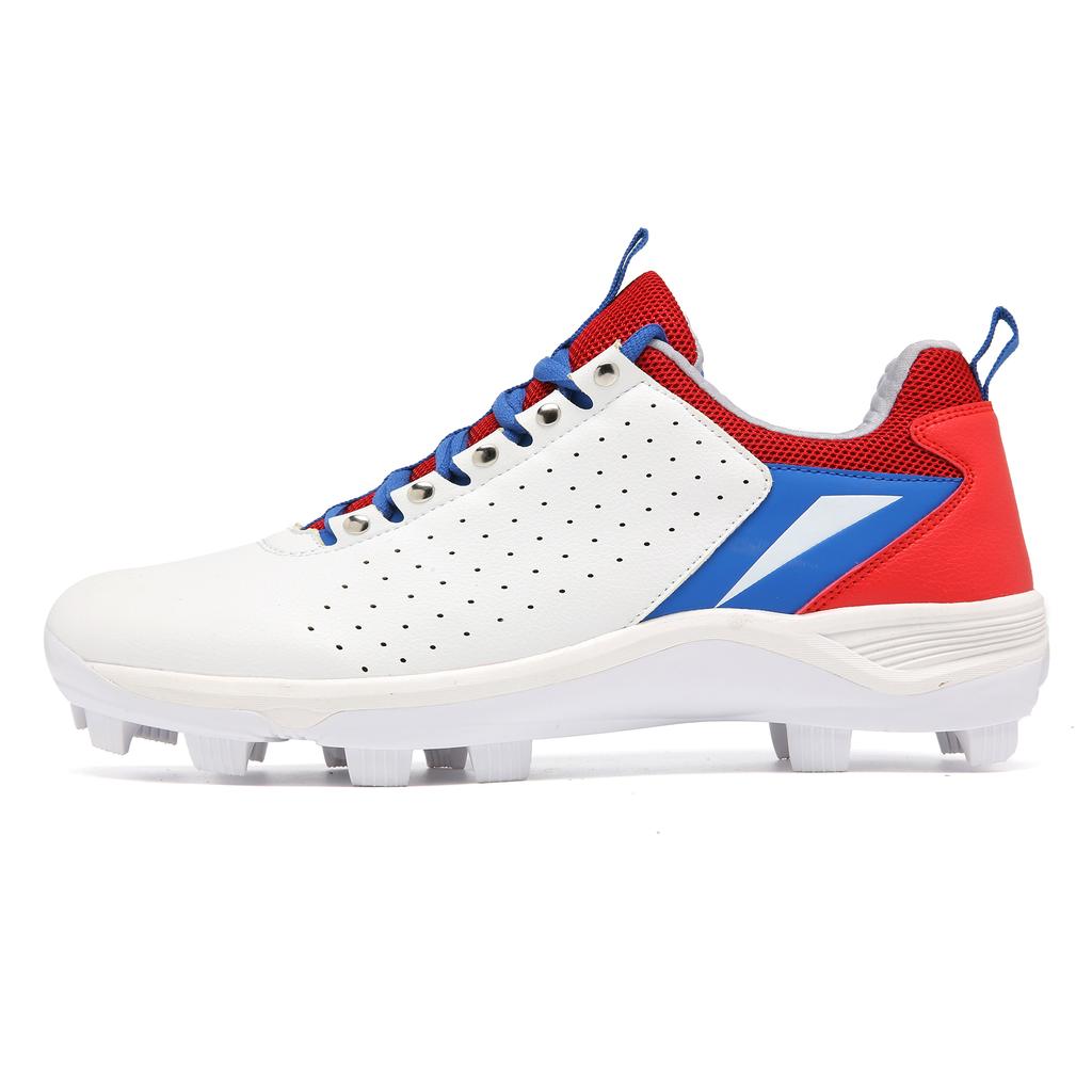 Men's Baseball Shoes Training Long Spikes Softball Shoes Non-slip Cleats And Turf Softball Sneakers Beginners Baseball Sneakers