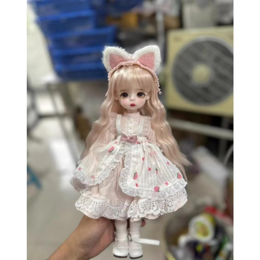 30cm Make-up Doll Bjd 22 Joint Dressing Doll Girl Doll Birthday Gift Ball Jointed Doll Bjd 1/6 Bjd Doll Full Set