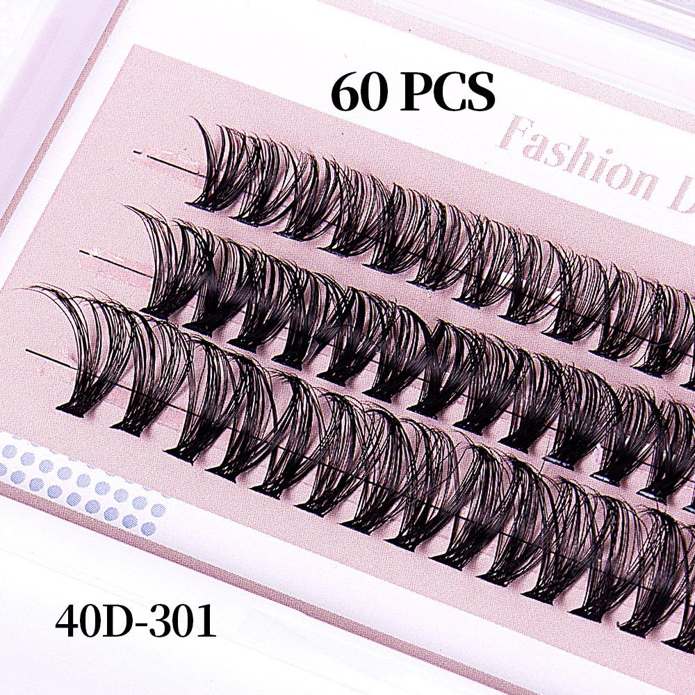 

Diy Segmented False Eyelashes 3 Rows 12-16M With Glue Tweezers Set Combination Eyelashes