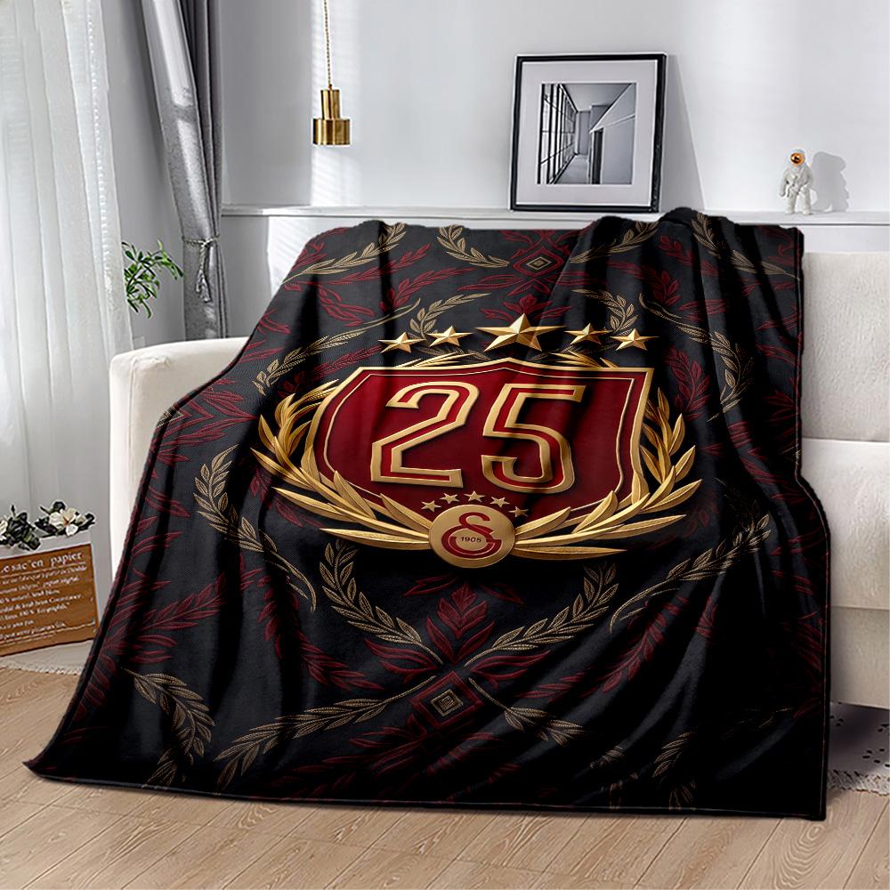 Galatasaray 167 Blanket Soft Warm Cozy Perfect for Seaside Sofa Couch Four Seasons Multipurpose Modern Gifts For Family Or Friends