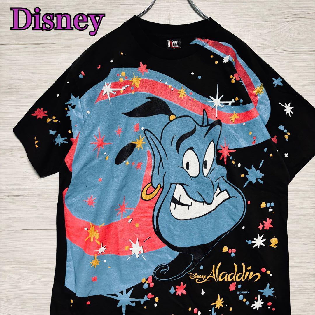 

[USED] Rare Disney Aladdin Genie T-shirt, size XL, imported