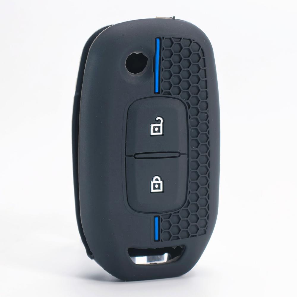 Key Fob Cover for Renault Kwid Trafic Clio Kadjar Captur Arkana Sandero Anti-Scratch Guard Shockproof Protection Soft Grip Texture