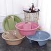 Extra Large Thickened Plastic Wash Basin with Washboard - Ideal for Dorms, Baby Care, and Home Use