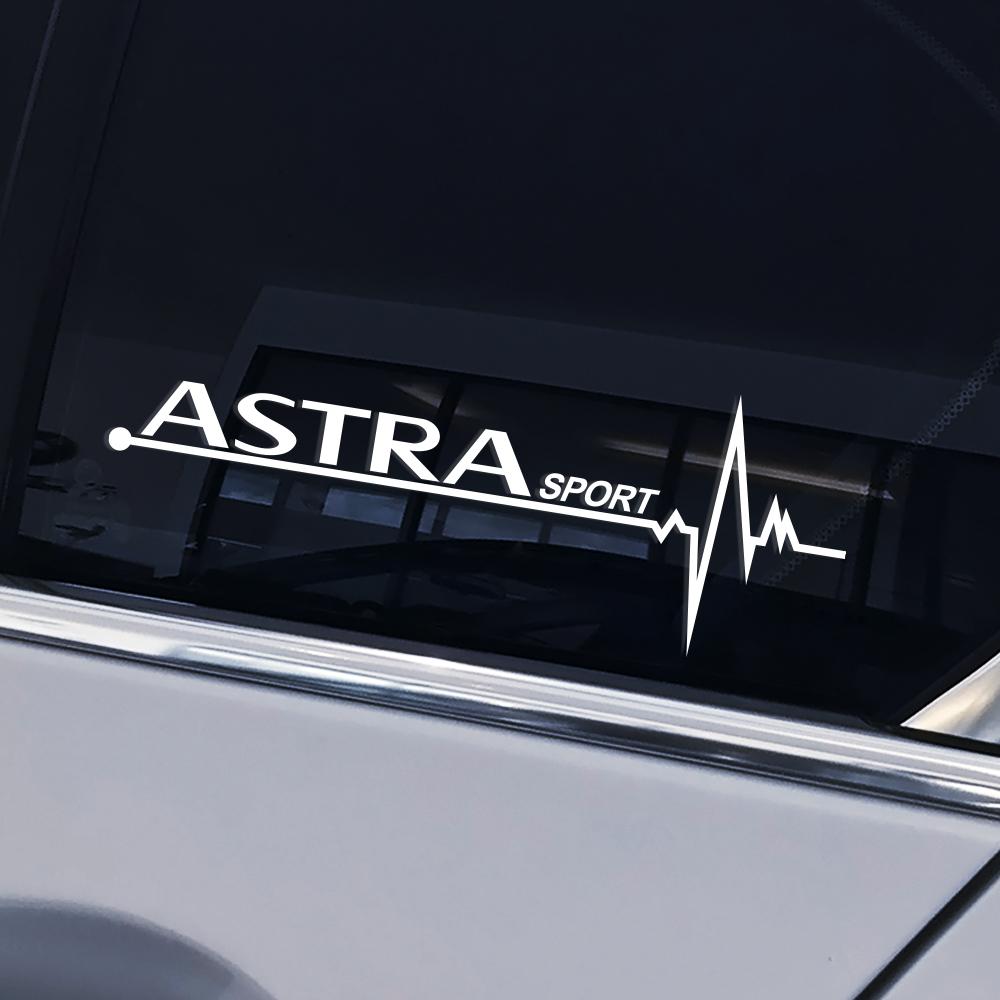 For Opel Vauxhall Astra Corsa Insignia Crossland X Vectra Zafira Meriva Car Side Window Styling Stickers Tuning Accessories