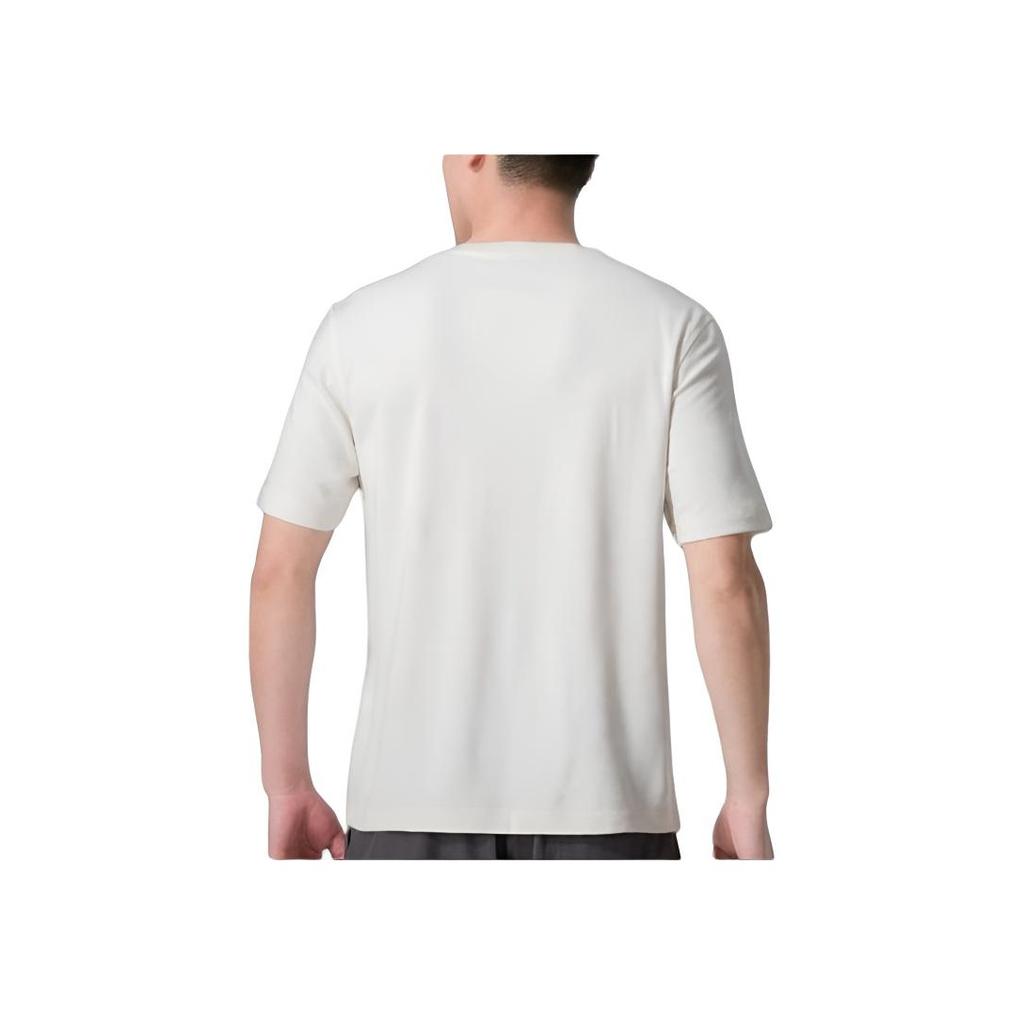 Timberland Solid Color Breathable Round Neck Short Sleeve T-Shirt Men Tops White A2QB7-CM9