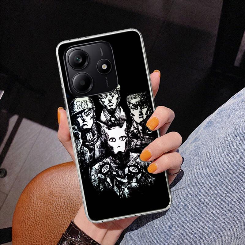JoJo Kira Yoshikage Killer Queen Handyhülle Für Xiaomi Redmi Note 15 14 13 12S 12 11 Pro Plus 14S 11S 11E 10 10S 11T 5G Personal