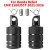 Motorcycle Tool Bags Tank Pad Rear Rack Decorative Cover For Honda Rebel CMX 1100 CMX1100 Rebel1100 2021-2026 Accessories 2025