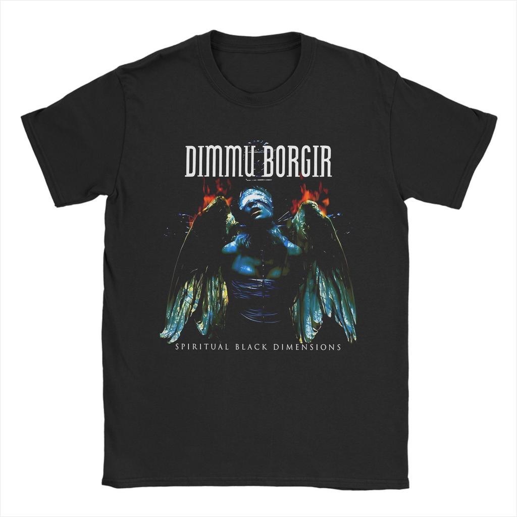 Dimmu Borgir Black Metal Band Outfit Unisex T Shirts Cotton Tee Fashion  T-shirt Clothing