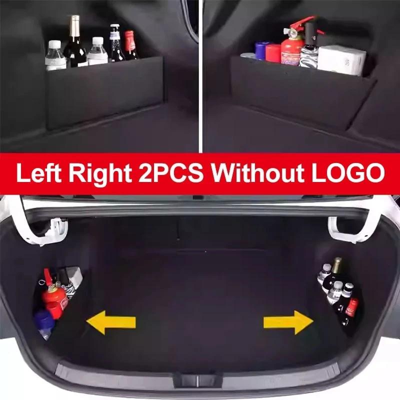 Car Thickening Trunk Storage Partition Box For Toyota RAV4 XA40 -2024  Side Storage Auto Parts Interior Accessories Rear