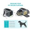 Airline Approved Reflective Soft Sided Mesh Pet Dog Carrier Breathable Foldable Travel Bag Outdoor Backpack