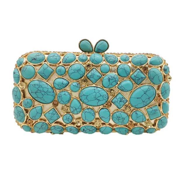 Boutique De FGG Turquoise Synthetic Agate