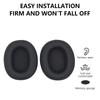 1 Pair Soft Protein Leather Replacement Ear Pad for W830NB Bluetooth-compatible Wireless Headphones Ear Pad Headset