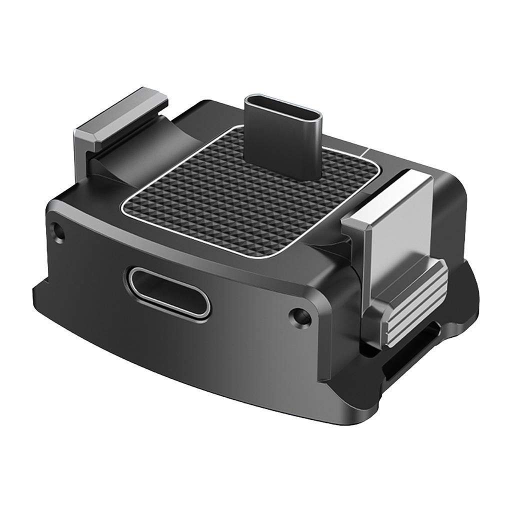 Upright Charging Base Desktop Stand Mount Quick Release Aluminum Alloy 1 4 Inch Screw Hole Magnetic Holding Replacement