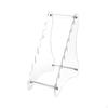 Knife Display Rack Clear Stand Countertop for Collectors, Retail Shops Transparent S