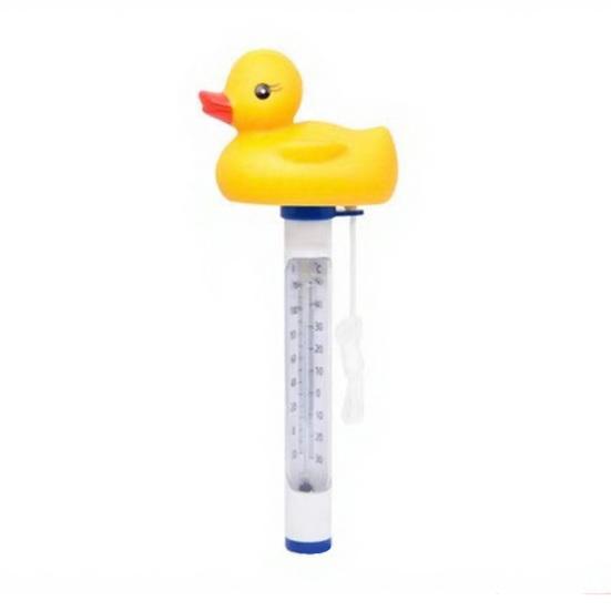 Yousheng Swimming Pool Floating Thermometer, Flamingo Turtle Duck Goldfish Shark Water Temperature Gauge, Easy Read Bathtub Hot Tub Temperature
