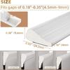 3M/6M New Wedge Weather Stripping,Acoustic Insulation Foam Door Window Weather Seal Strip,Soundproof Weatherstripping,Gap Filler