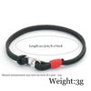 Noter Unique Rope Bracelet Men 6 Colors Grade A 3mm Thin Cord Chain Braslet Outdoor Camping Leisure Accessories Perfect Gift Him