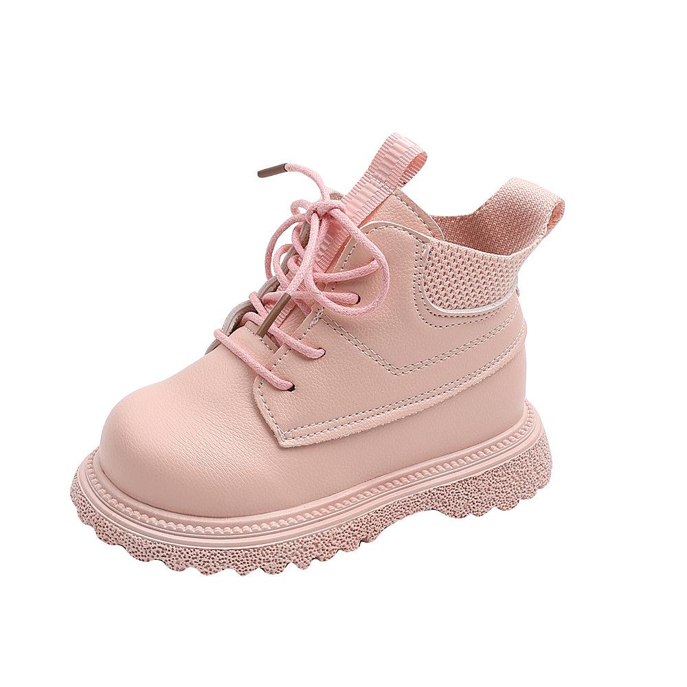 Children's Shoes, Kids' Martin Boots, Autumn and Winter Models, Boys' British-style Leather Boots, Girls' Short Boots, Baby Shoes