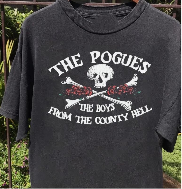 Rare The Pogues 1980s Cotton Men S-5XL M