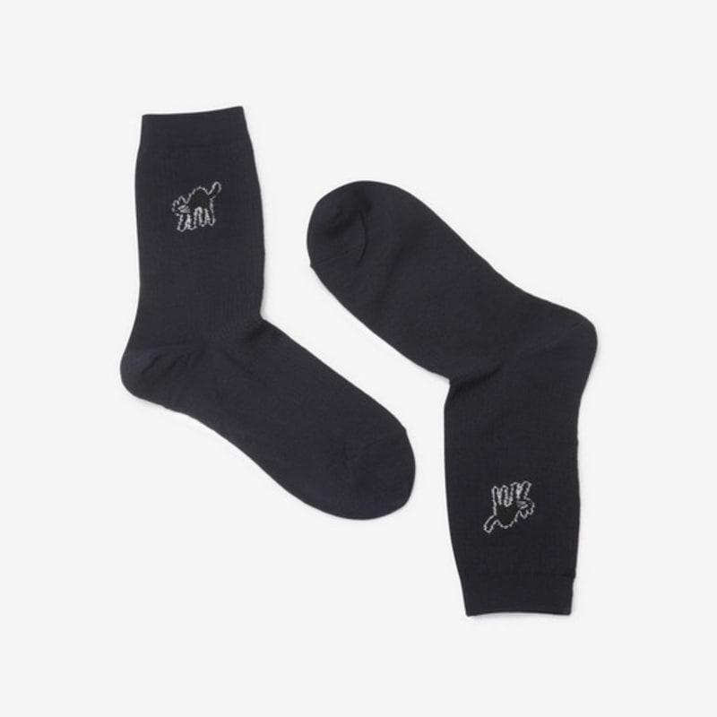LUVM MITCHI LONG SOCKS 2_NAVY