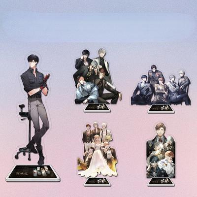 Anime akrylowy stojak figurka akcji zabawka światło i noc PVC laserowy stojak na biurko model zabawki prezent