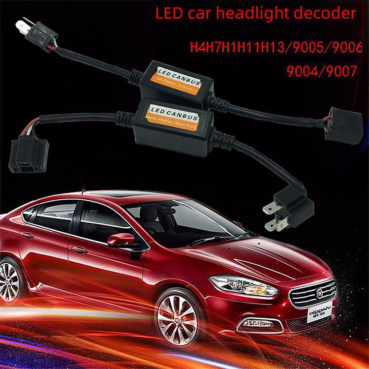 LED Headlight Decoder for Anti-Interference and Fault Alarm