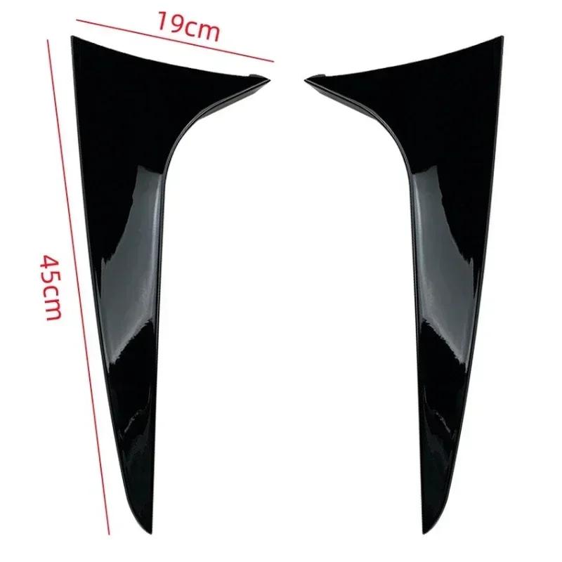 Splitter zadního okna Boční spoiler Canards Zástěry Samolepka Sada karoserie pro BMW řady 3 F31 Touring Wagon 2012-2018 Autodoplňky