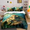 Turtles Underwater, Embracing. Print Bedding Set 1 Duvet Cover 2 Pillowcases For Adult And Children Luxury Gift Full Size