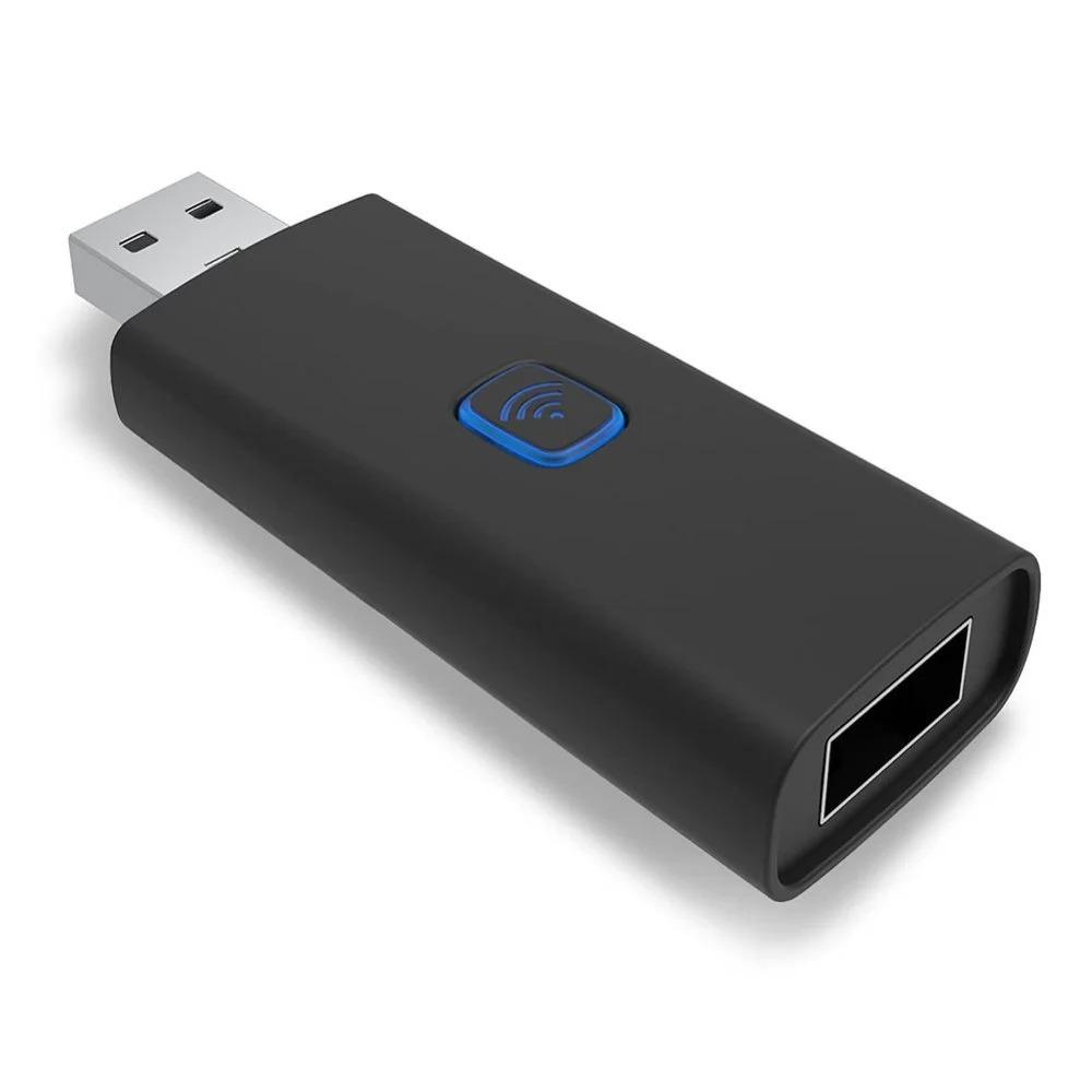 

Бездротовий USB-адаптер Портативний ПК Адаптер TV Box Адаптер Plug and Play USB без затримки Легкий для PS4/PS5/Xbox/Switch Адаптер бездротового контролера 7*2.5*1.2cm чорний