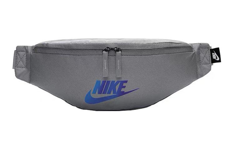 Тканевая сумка через плечо Nike, Поясная сумка, Обычная, Унисекс, Серая, BA5750-084