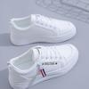 Little white shoes women's 2025 new lightweight and versatile sports and leisure shoes Korean version of thick-soled popular round head small women'