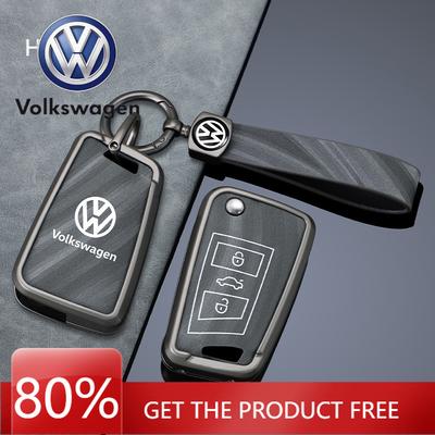 Dla VOLKSWAGEN Stop Cynku Samochód Inteligentny Pilot Szara Osłona Etui Brelok na Klucze Dla VW Volkswagen Golf 7 MK7 Tiguan MK2 T-roc T-cros
