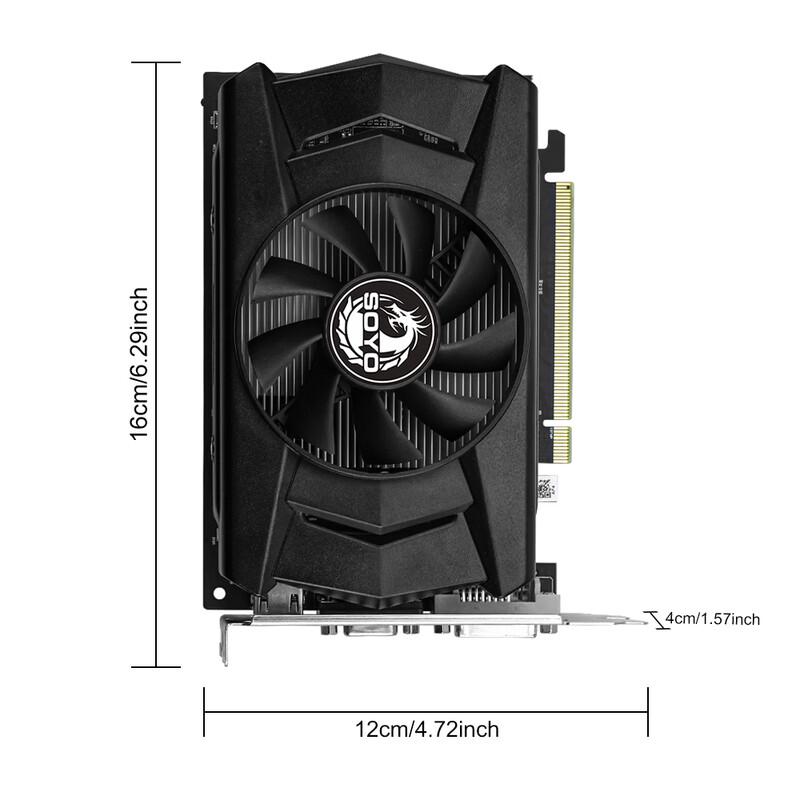 Meijie R7 350 Fire Dragon 4G GDDR5 Graphics Card