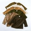 Korean Style Kids' Fleece Sweatshirt - Boys' and Girls' Outerwear