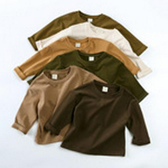 Korean Style Kids' Fleece Sweatshirt - Boys' and Girls' Outerwear