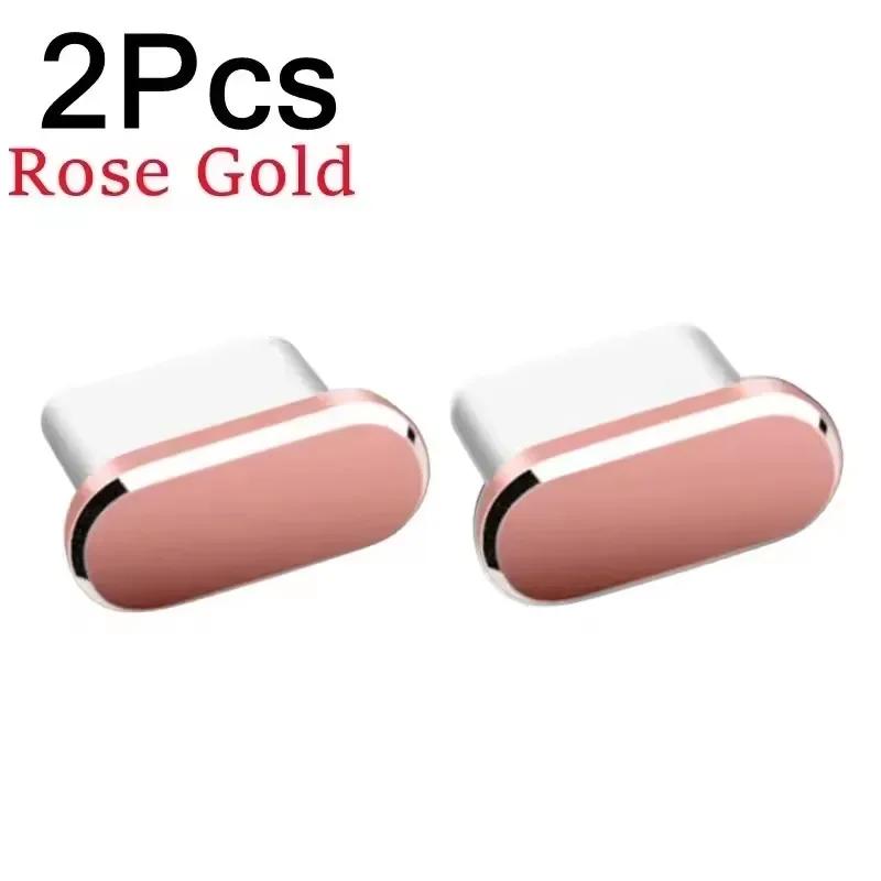 Xiaomi 2/5Pcs Type-C Dust Plugs USB Charging Port Protector for Samsung Xiaomi Huawei Universal Phones Charging Port Dust Cover Caps