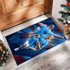 Erling Haaland Calcio Football Pattern Tappeto Morbido per Area Tappeto per Pavimento Interno Antiscivolo Tappetino Decorazione Sportiva per Camera da Letto