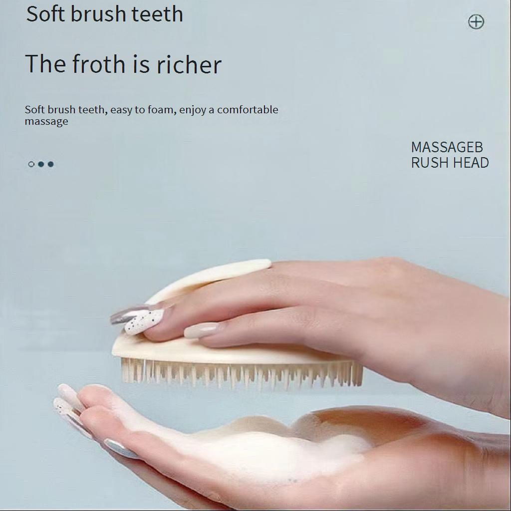 Head Health Massage Comb Washing Hairartifact Bath Comb Adult Baby Shampooer Stop Itch Silicone Brush
