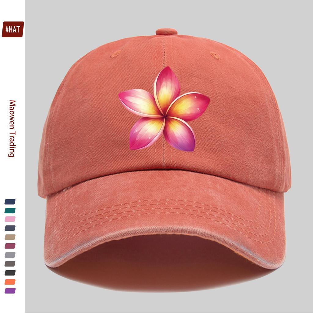Pc Pcs Floral Print Baseball Cap Suitable for Prom Outdoor Sports Fishing Travel Beach Vacations Hiking Parties Adjust