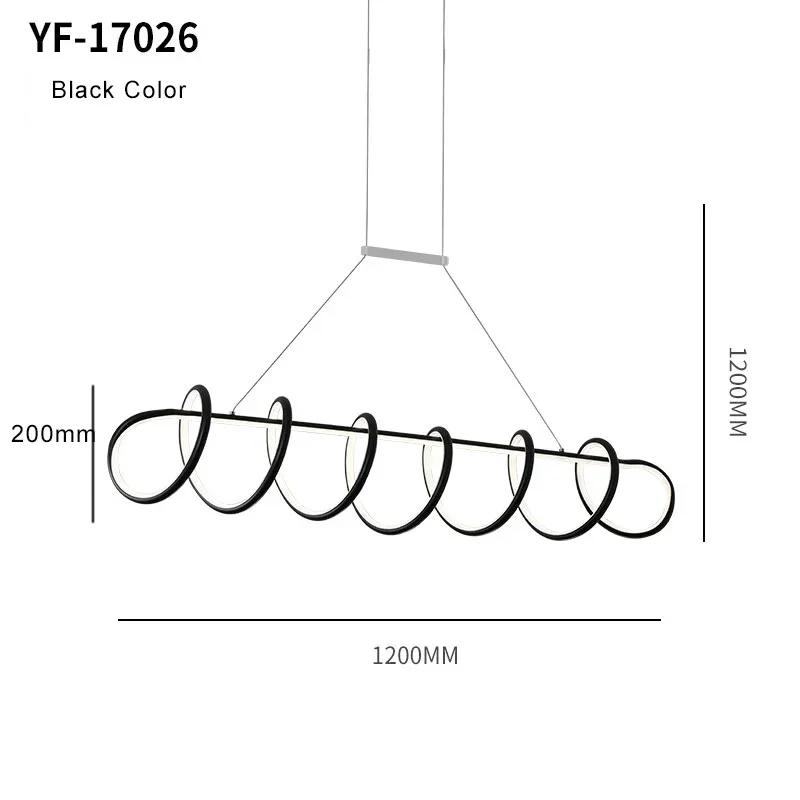 New White/Black Modern LED Pendant Lights Dining room kitchens AC 85-265V Hanging light fixture Luminaire colgante Pendant Lamp