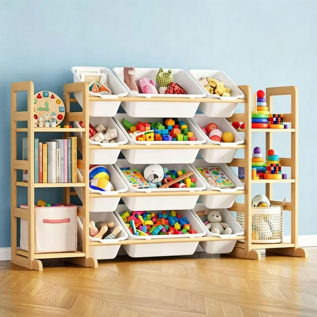 Customizable Children's Toy Storage and Sorting Box