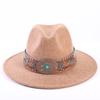 Popular European and American High-end Wool Top Hat, Men's and Women's Fashion Versatile Elegant Top Hat Jazz Hat