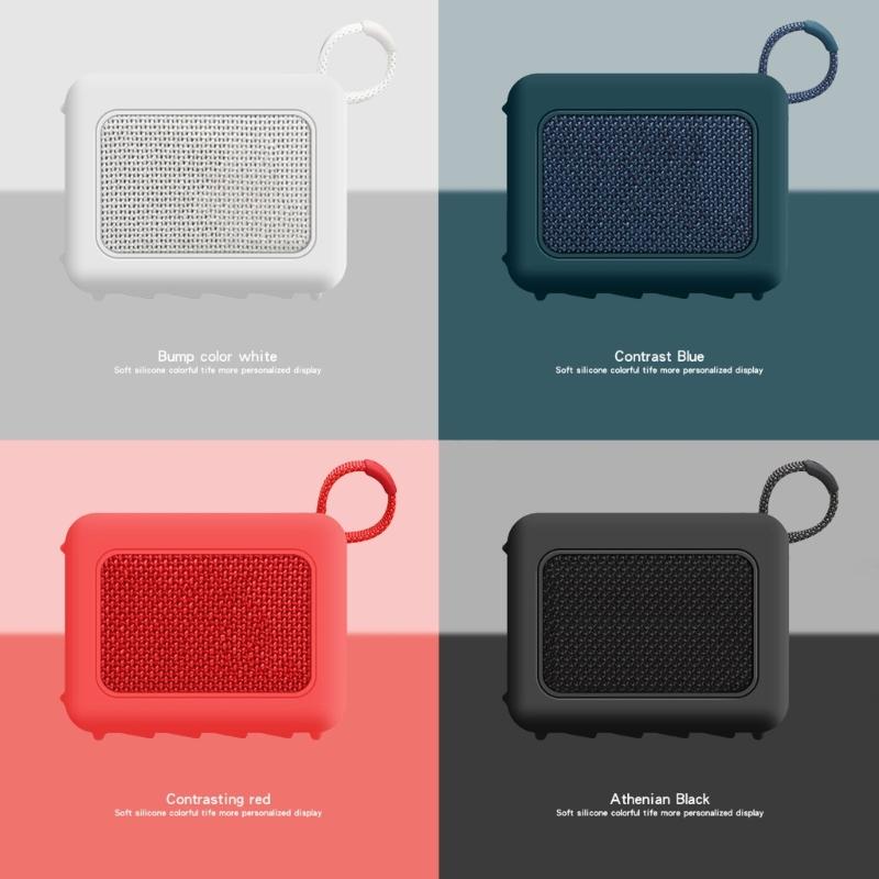 Portables Silicone Case Shockproofs Dustproof Protective Sleeve AntiDrop Cover for GO 4 GO4 Speaker